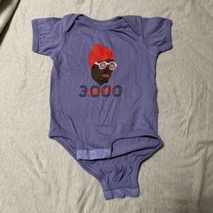 New Andre 3000 Purple Graphic 12 month onsie